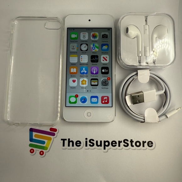 Apple Silver iPod Touch 7th Gen 256GB Silver Like New + 1 YR Warranty - Picture 1 of 4
